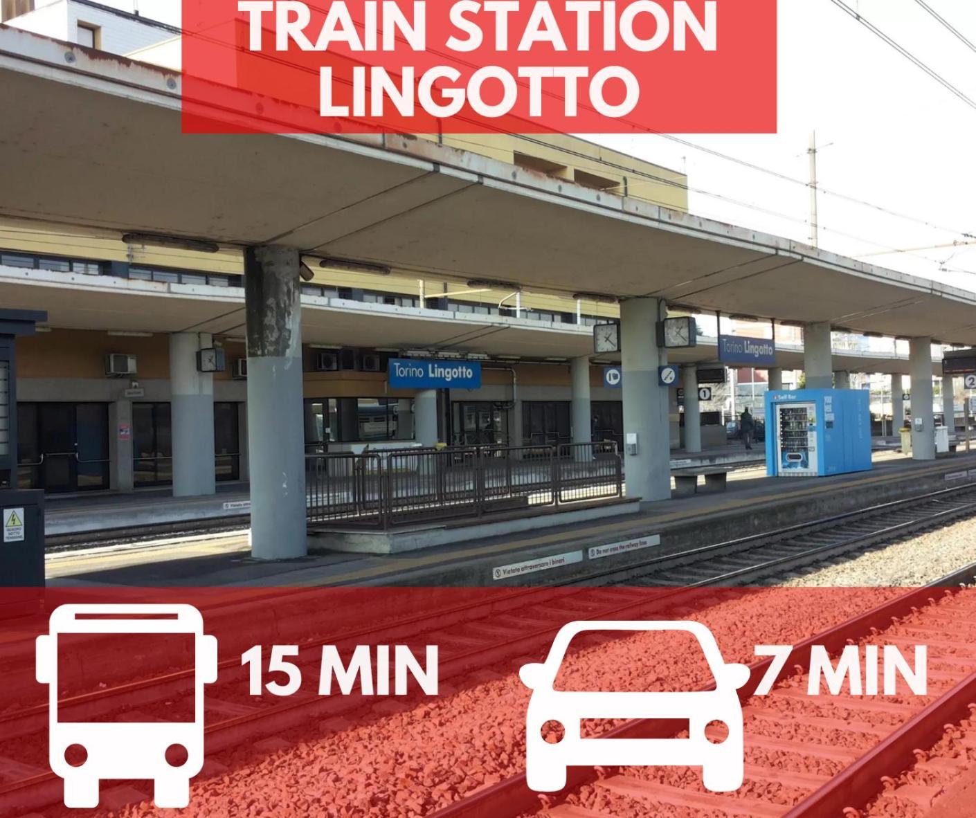 Casa Lingotto Fiere Metro Lejlighed Torino Eksteriør billede